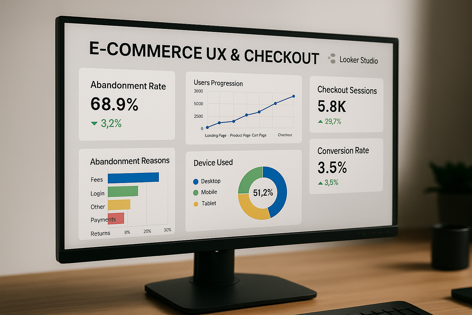 E-poe UX ja checkout armatuurlaud